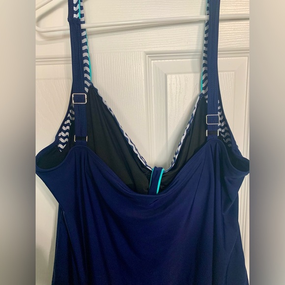 Danify Women's Vintage Style Pin Up Swim Dress - size 28 - Picture 7 of 9